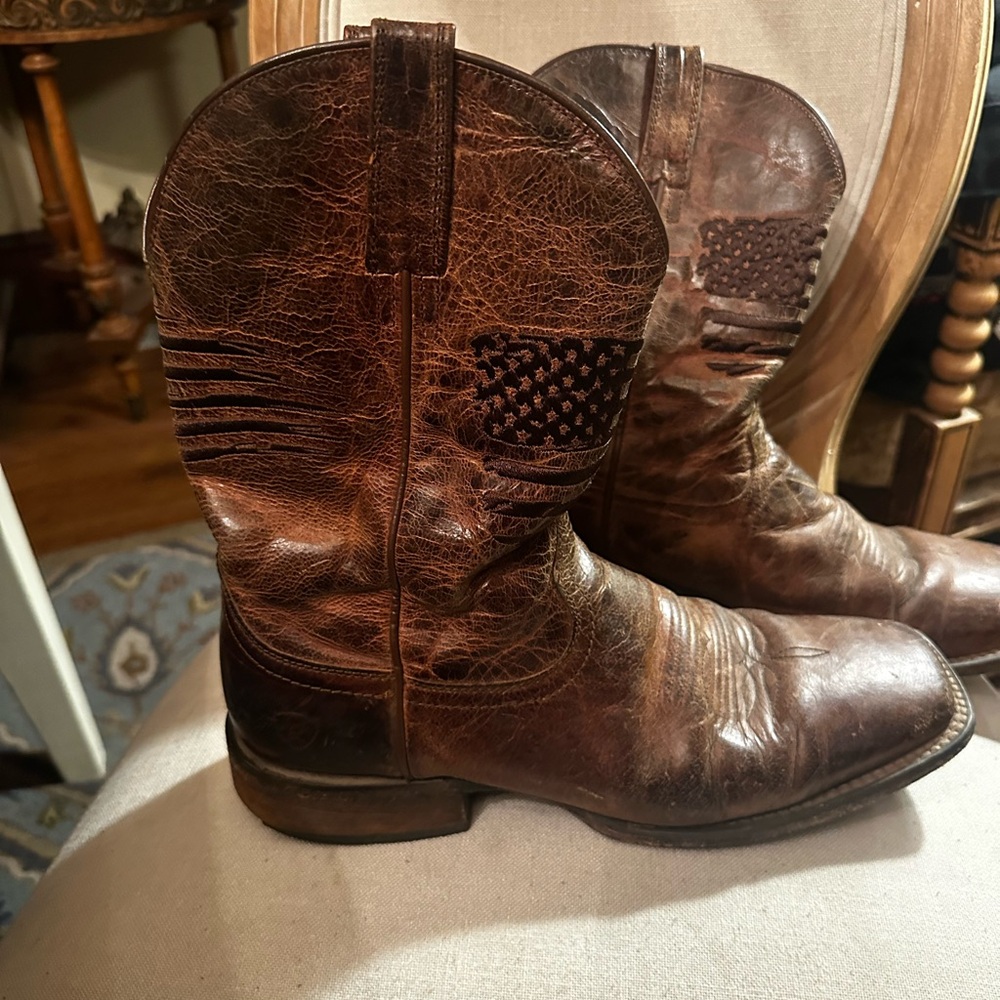 Ariat circuit Patriot Leather Boots